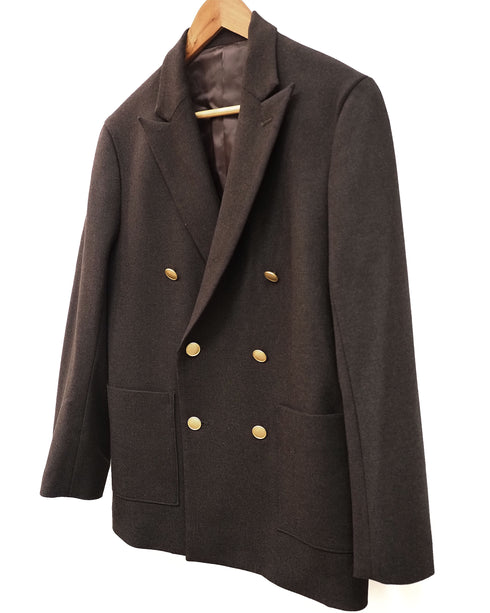 C/O. 尾州ウールセットアップアイテム ダブルジャケット 秋冬用/Bishu wool set-up item double jacket A/W